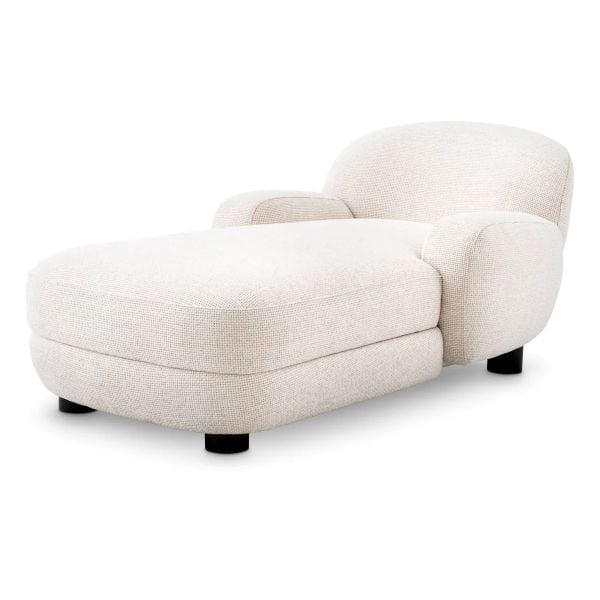 Udine Chaise Longue in Off White