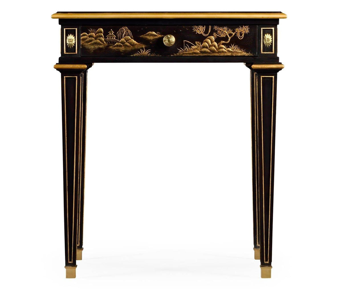 Chinoiserie style bedside table