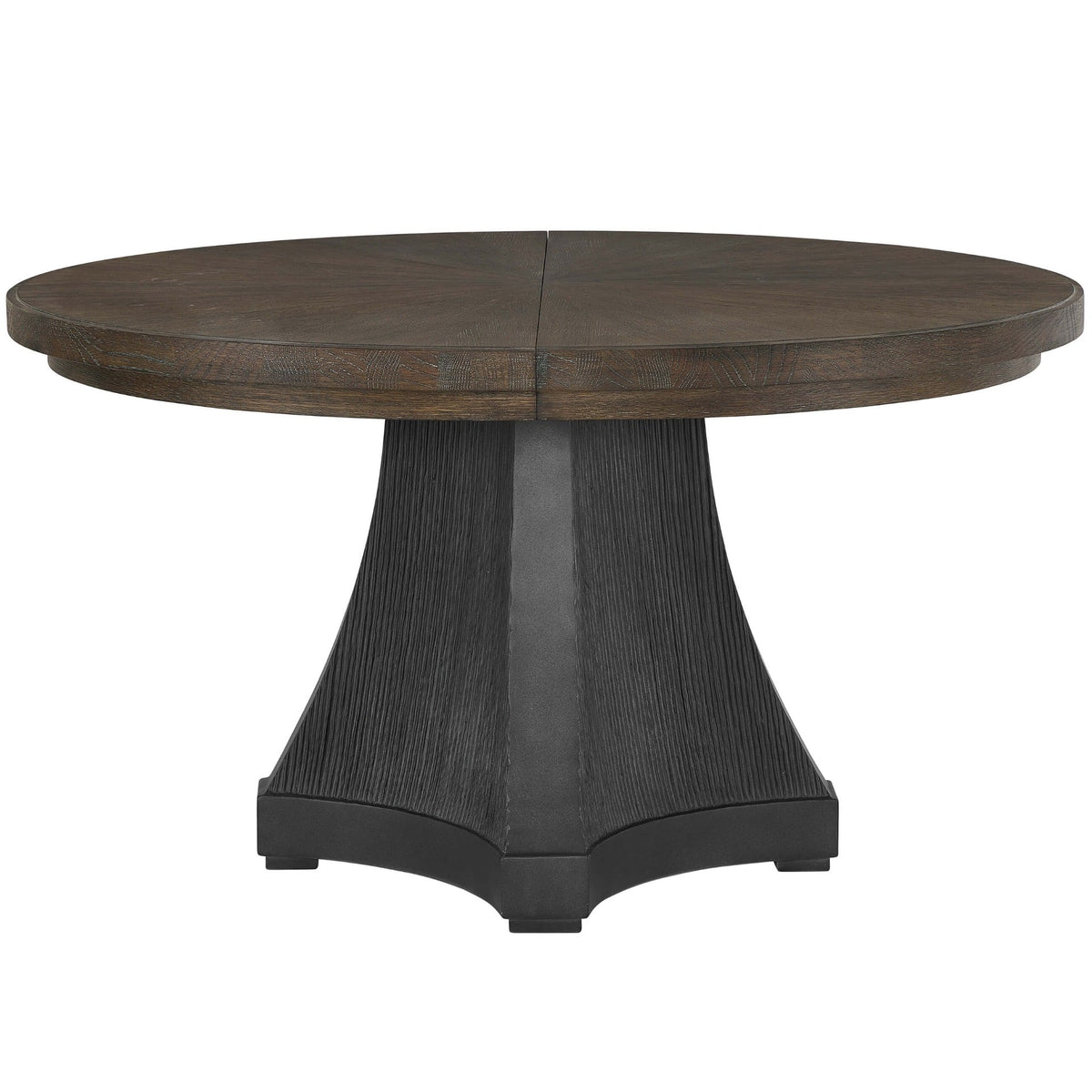 Cinder Round Extending Dining Table, 137-183cm