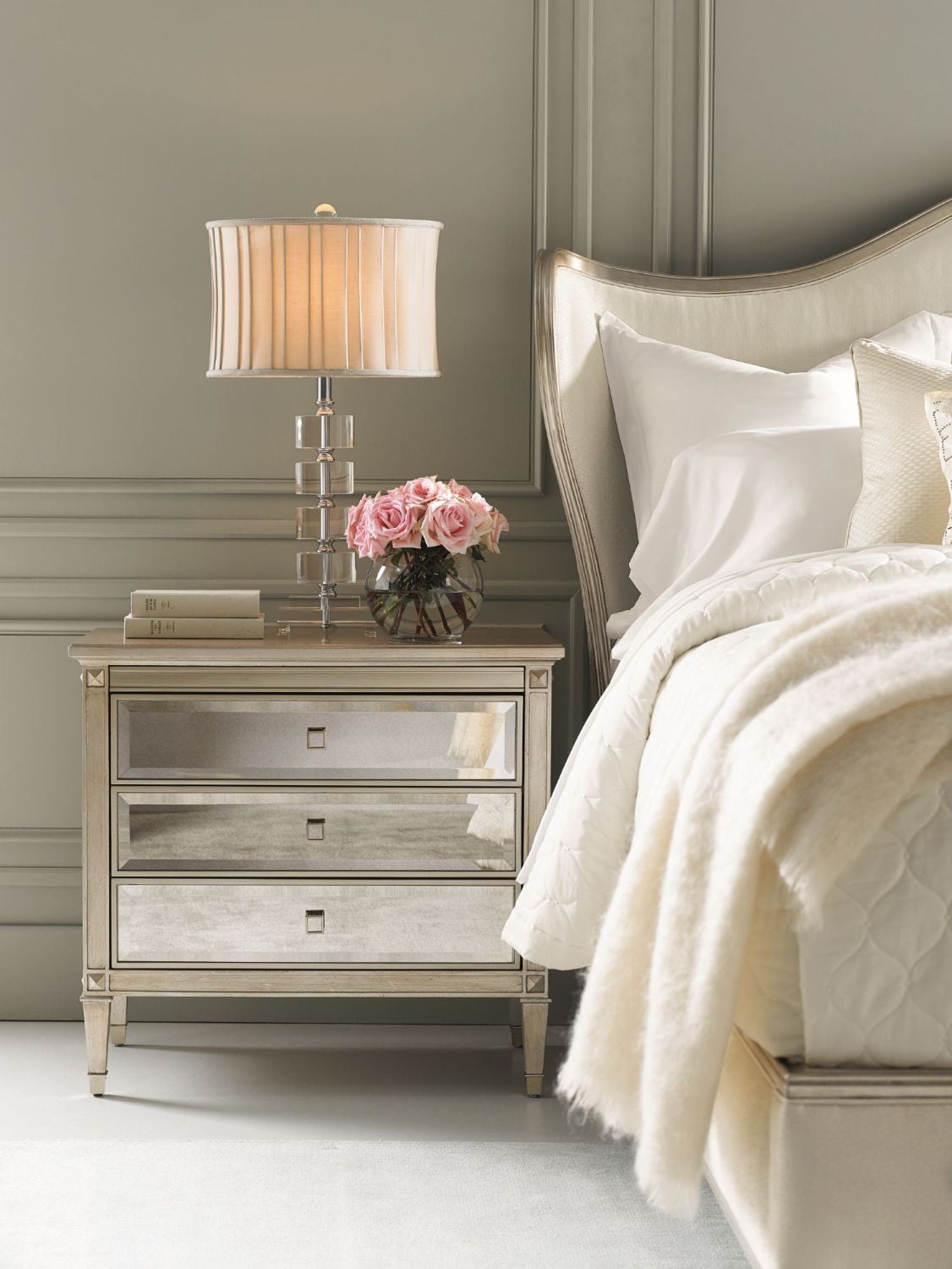A Classic Beauty Bedside Table