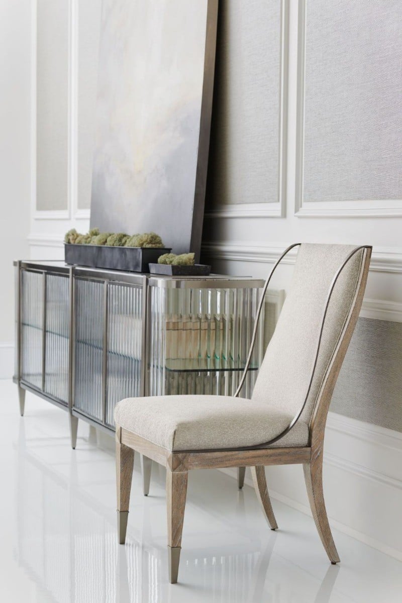 Open Arms Dining Chair