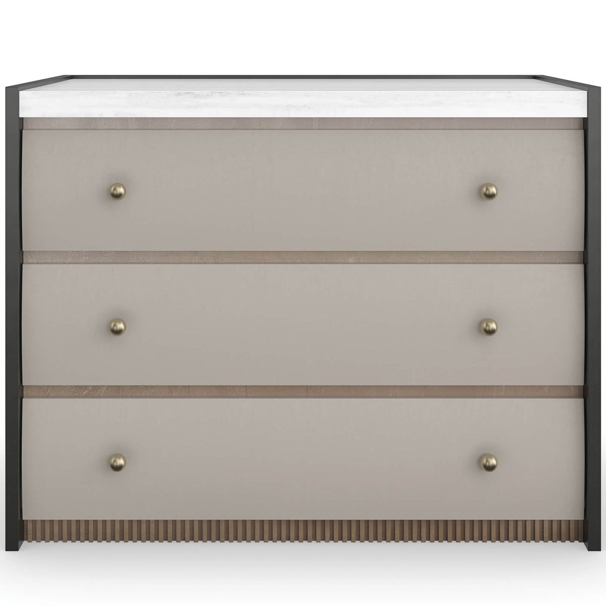 Avignon Bronze Bedside Table
