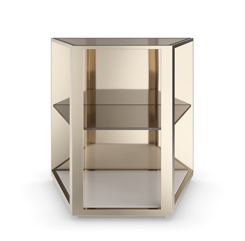 Refraction End Table