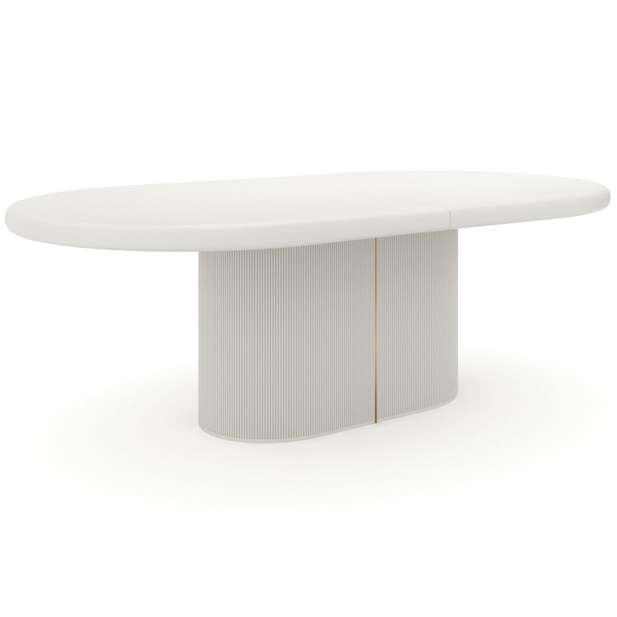 Love Extending Dining Table in Matte Pearl - 223-345cm