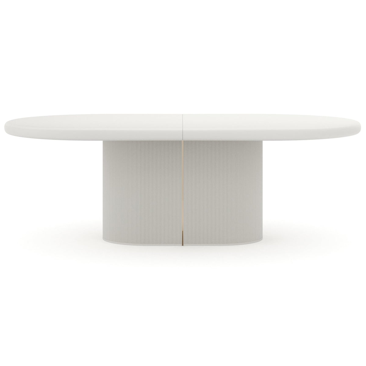 Love Extending Dining Table in Matte Pearl - 223-345cm