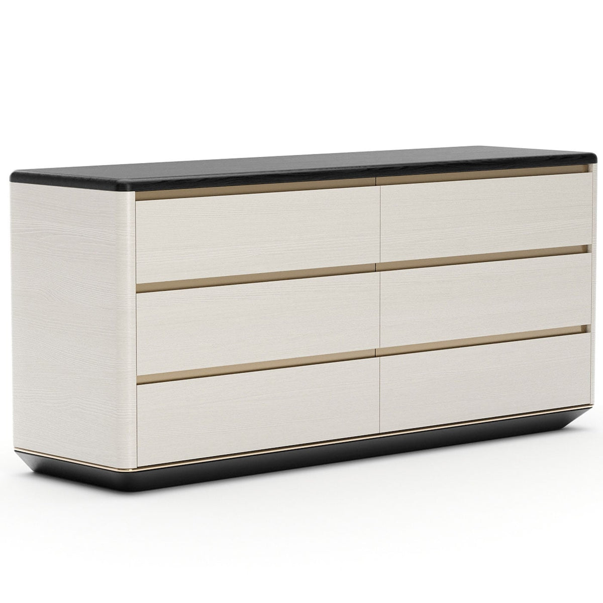 Madera Plinth Chest of Drawers in Opal
