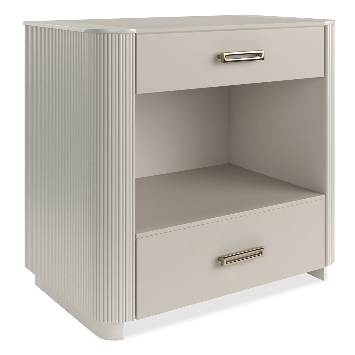 Large Love-Ly! Bedside Table in Matte Pearl
