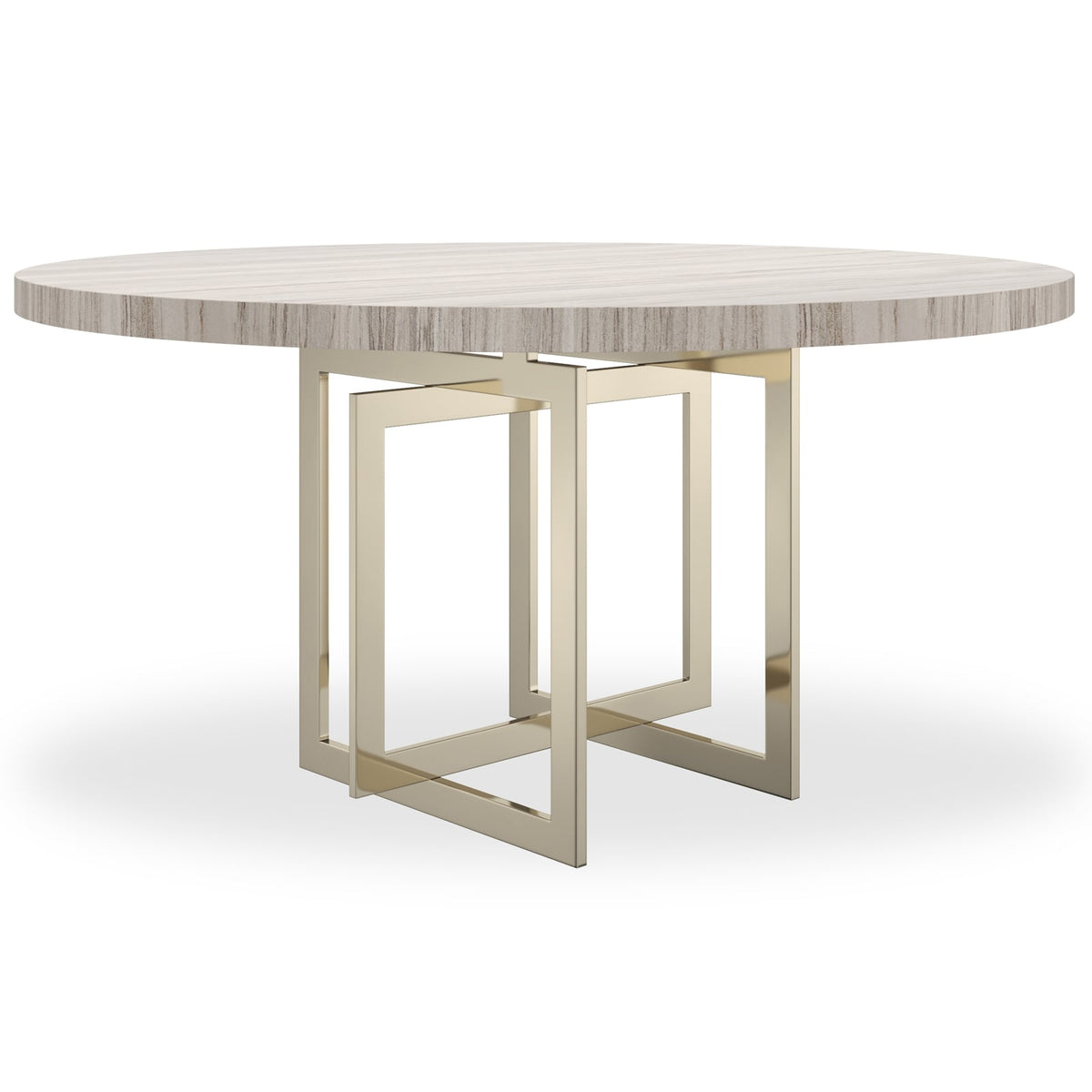 Wish You Were Here Round Dining Table in Light - 152cm