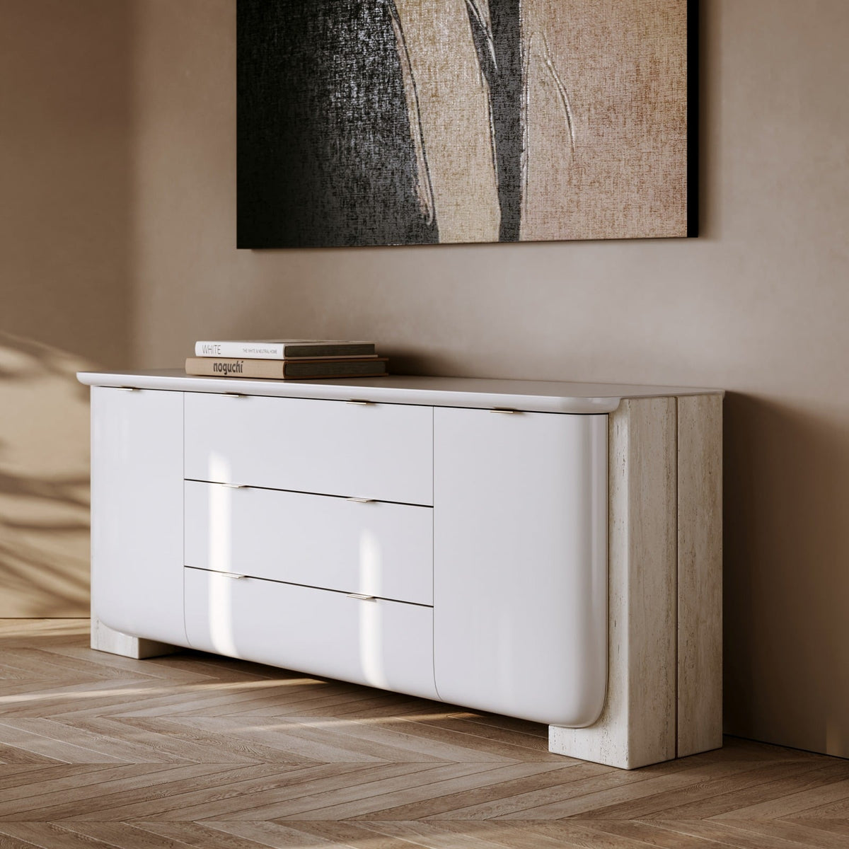 Overlap Sideboard in Light