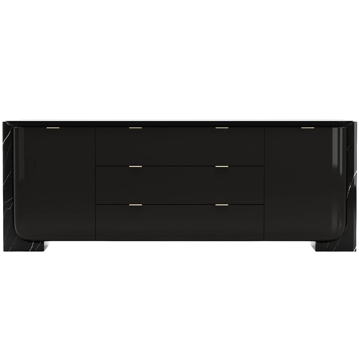 Overlap Sideboard in Dark
