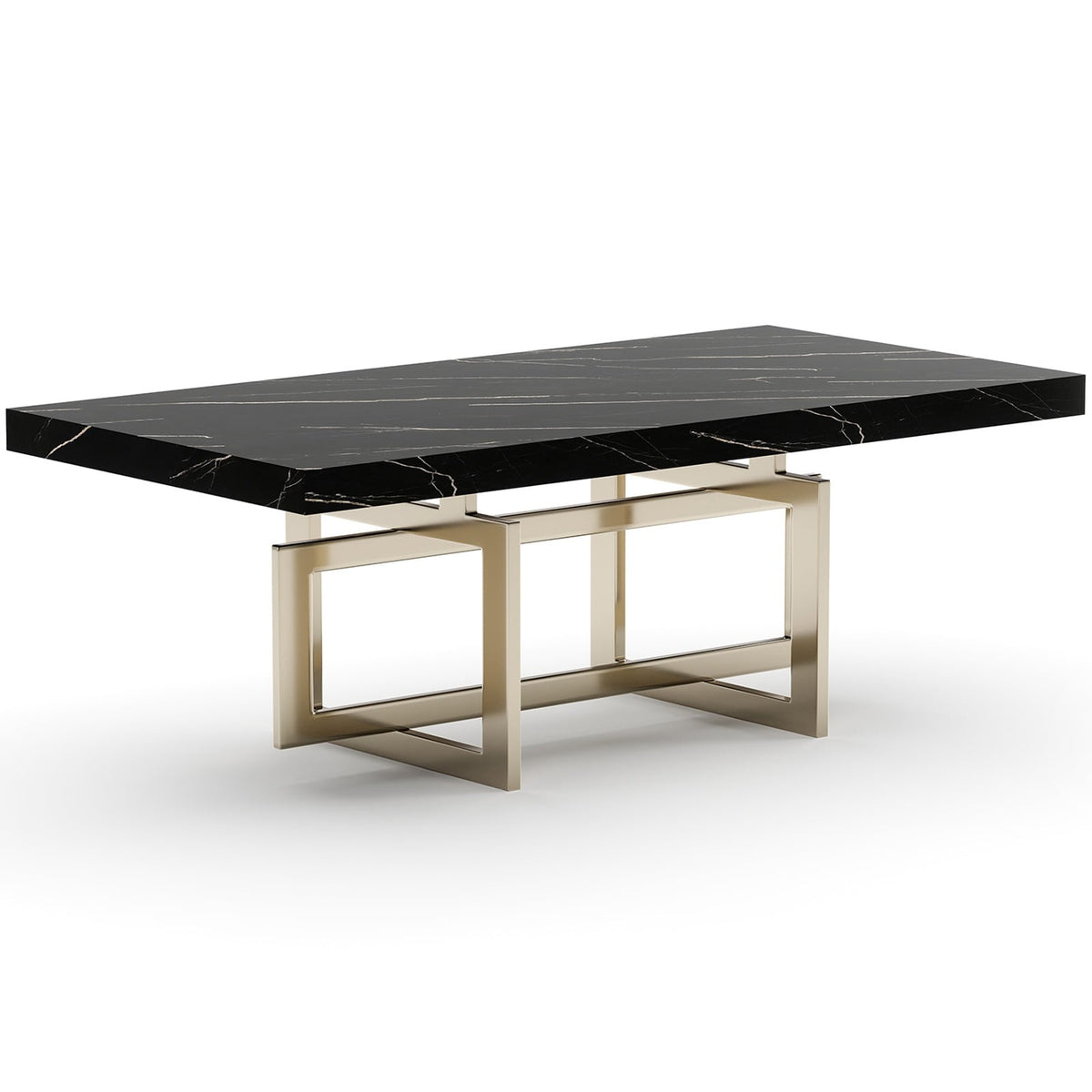 Wish You Were Here Rectangular Coffee Table in Dark