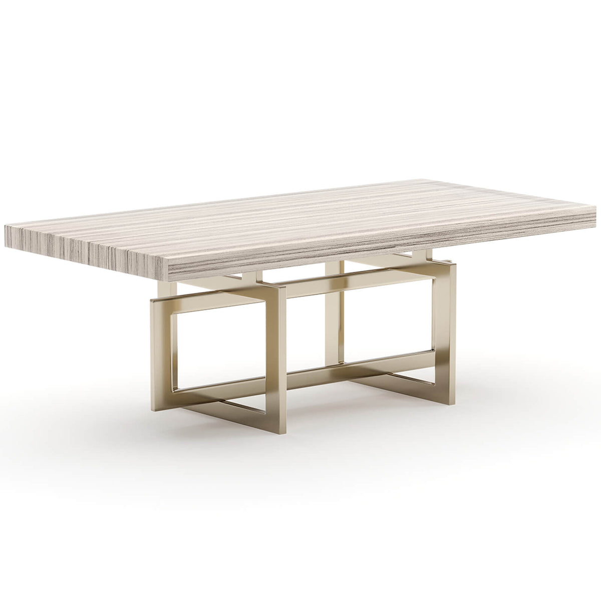 Wish You Were Here Rectangular Coffee Table in Light