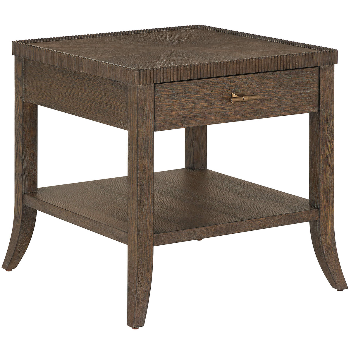 Cocoa 1-Drawer Side Table