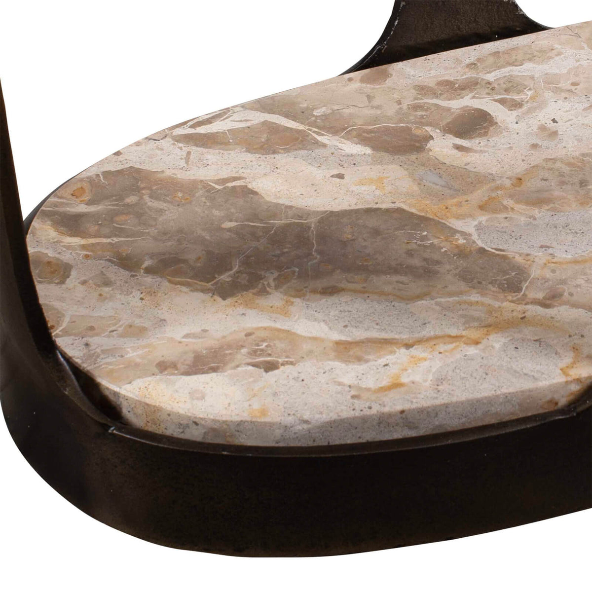 Coronado Side Table in Dark Bronze