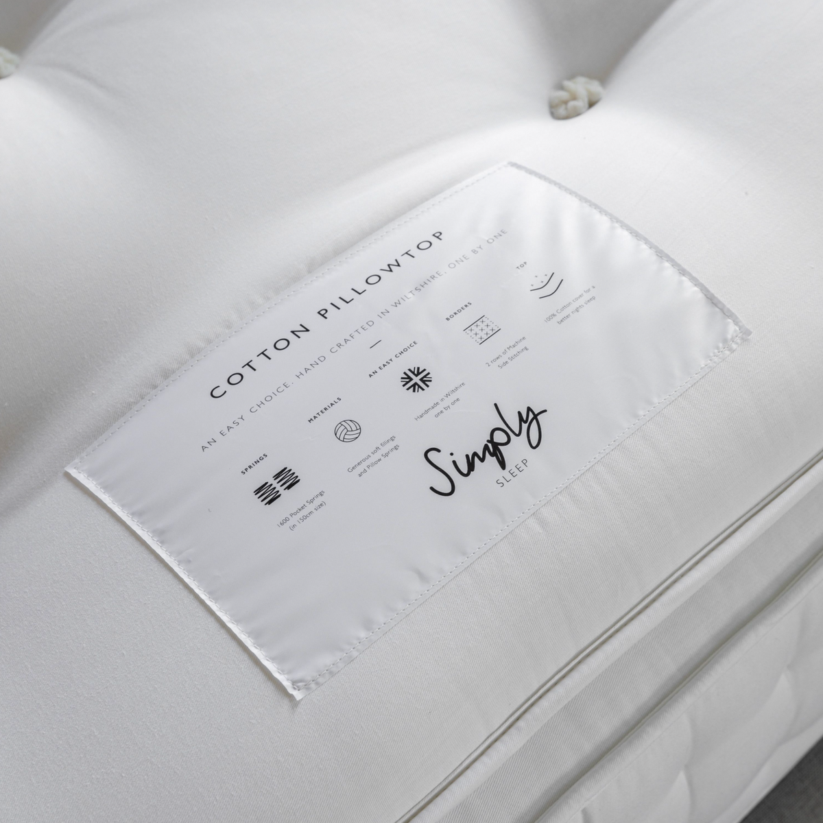 Cotton Pillowtop Mattress Medium