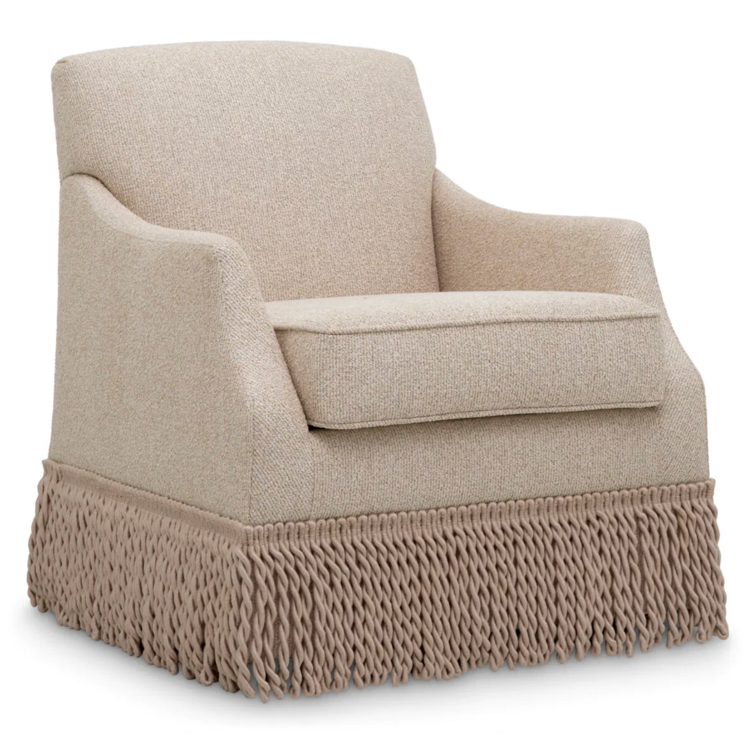 Madison Swivel Chair in Palmer Beige