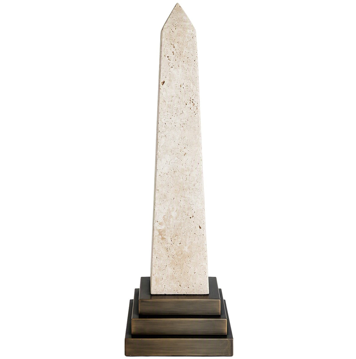 Darius Sculpture in Travertine - Large
