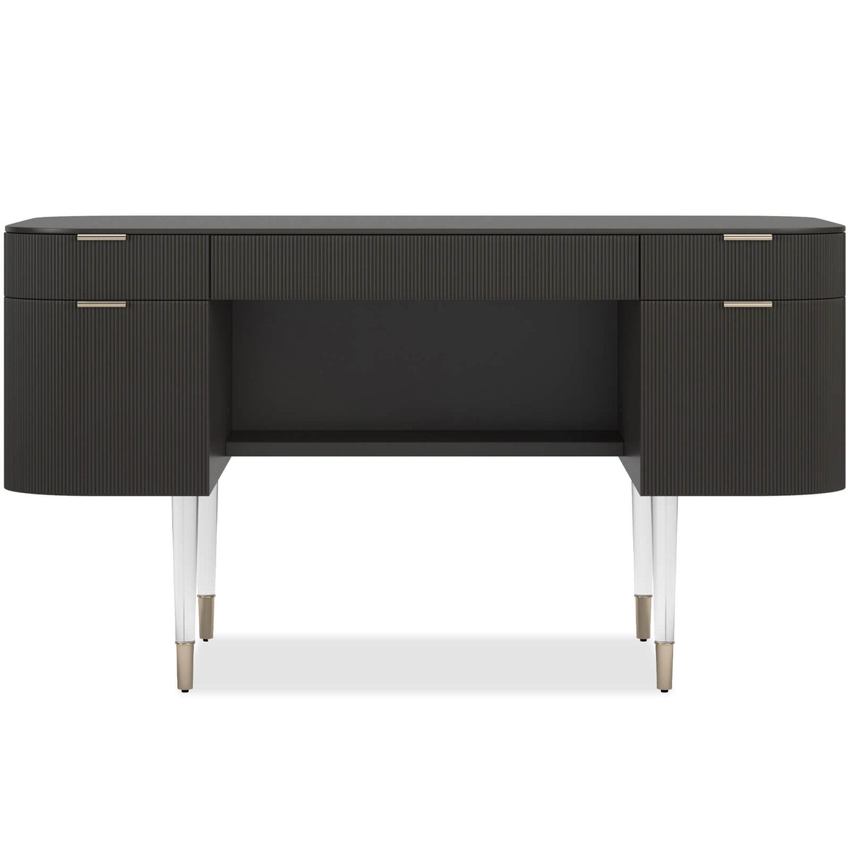 Lady Love Desk / Dressing Table in Dark Chocolate