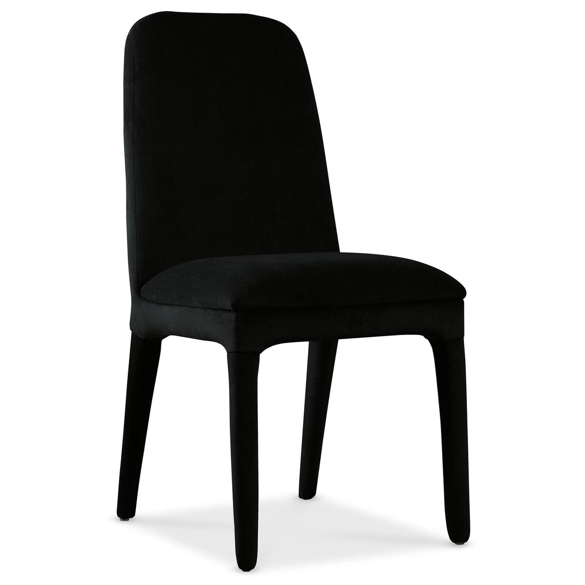 Harmony Upholstered Side Chair in Black