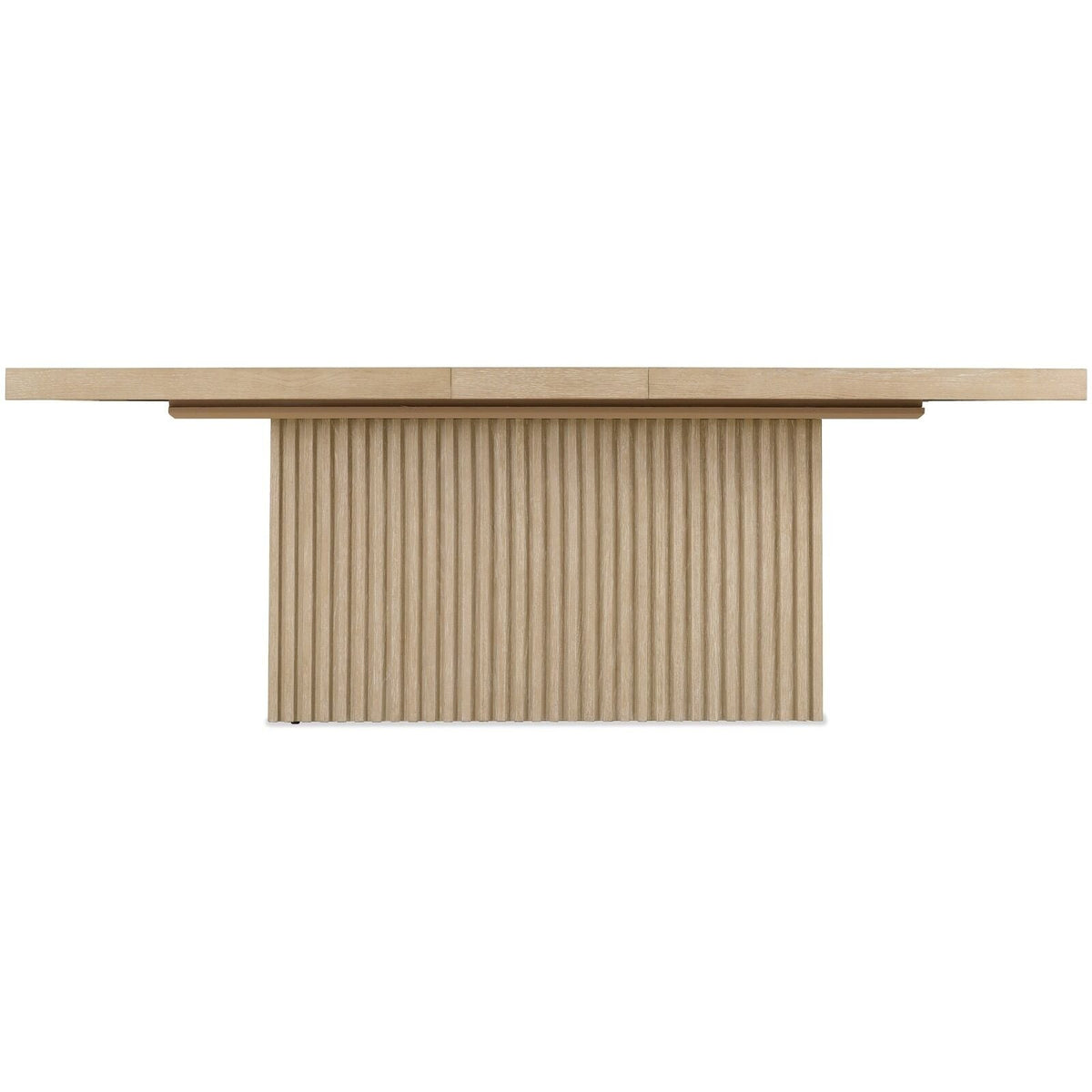 Tranquillity Rectangle Extending Dining Table with Tambour Base - 180-260cm