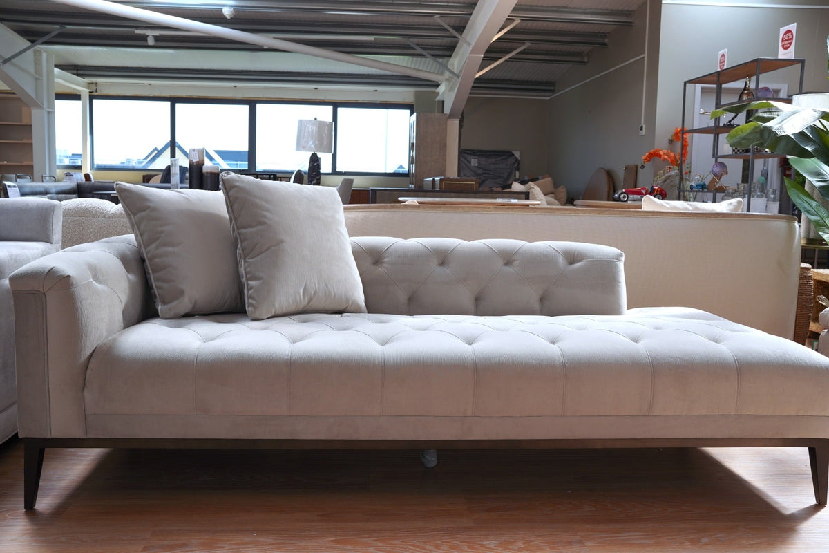 Outlet Eichholtz Lounge Sofa Cesare left pebble grey