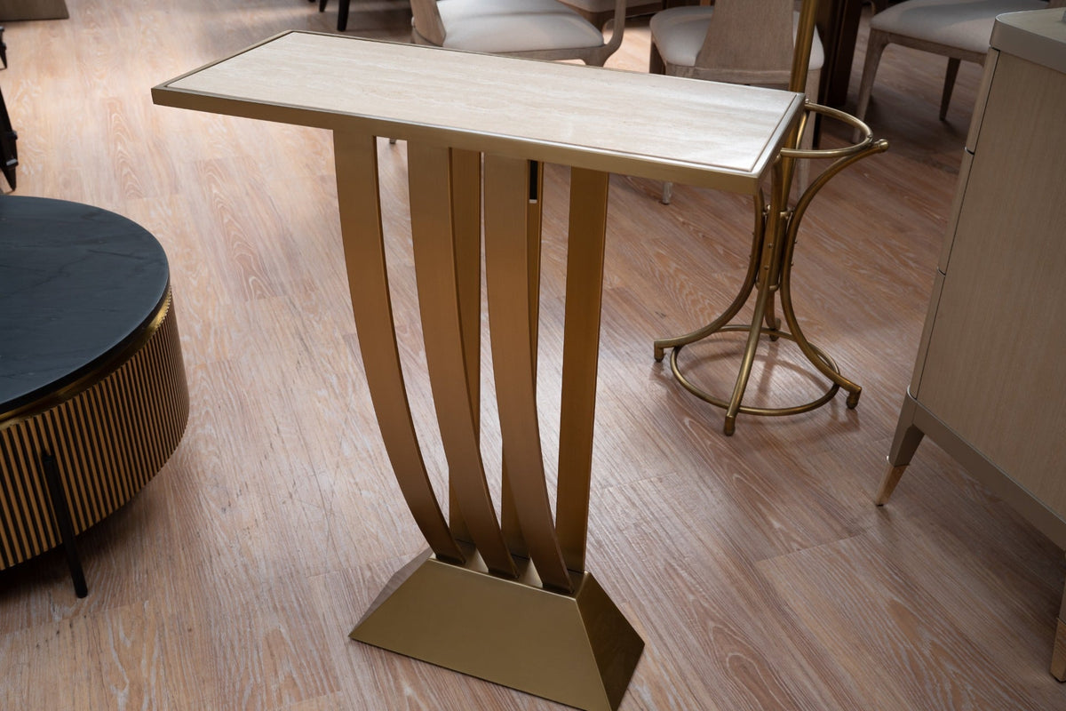 Outlet Console Table Beau Deco - Brass