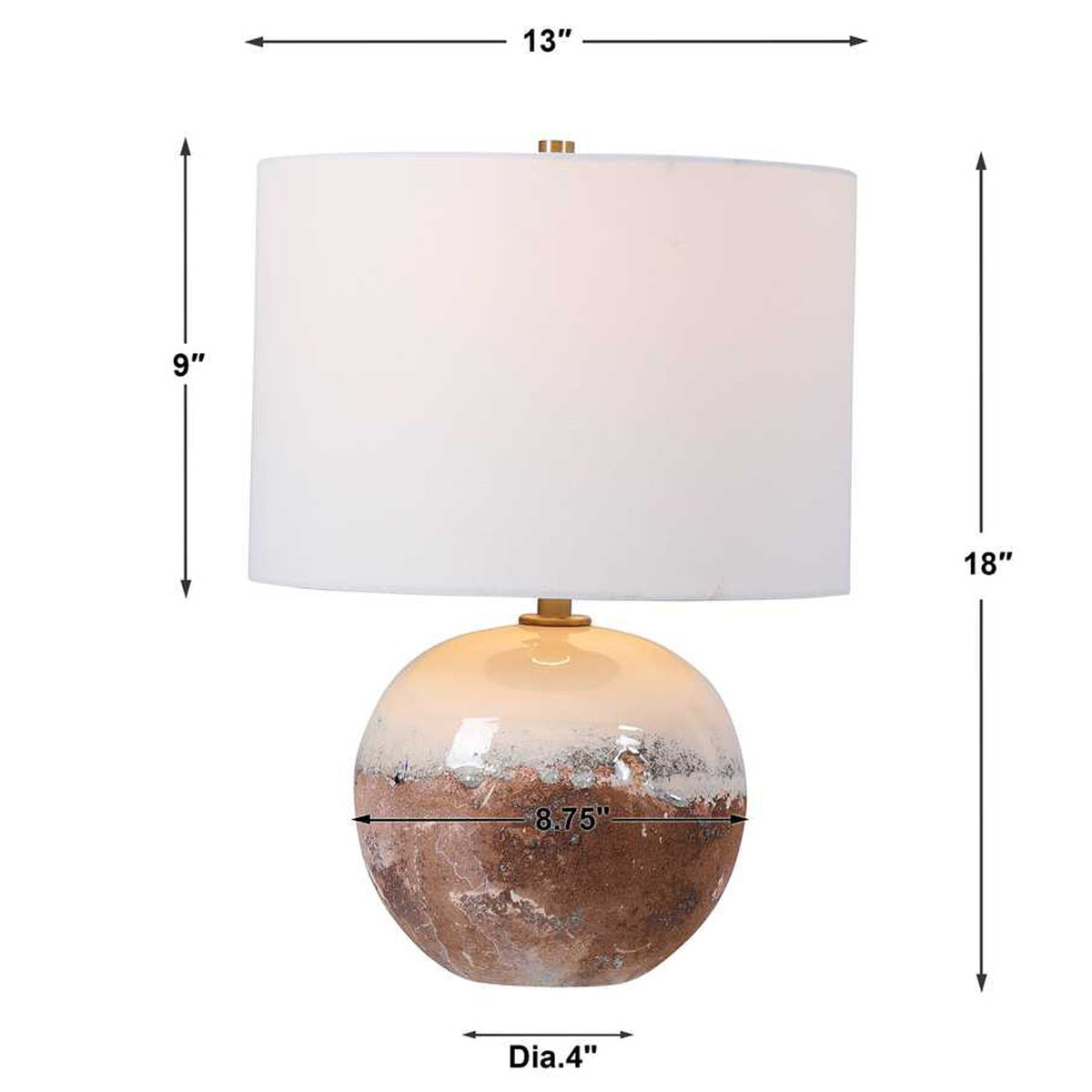 Durango Terracotta Accent Lamp