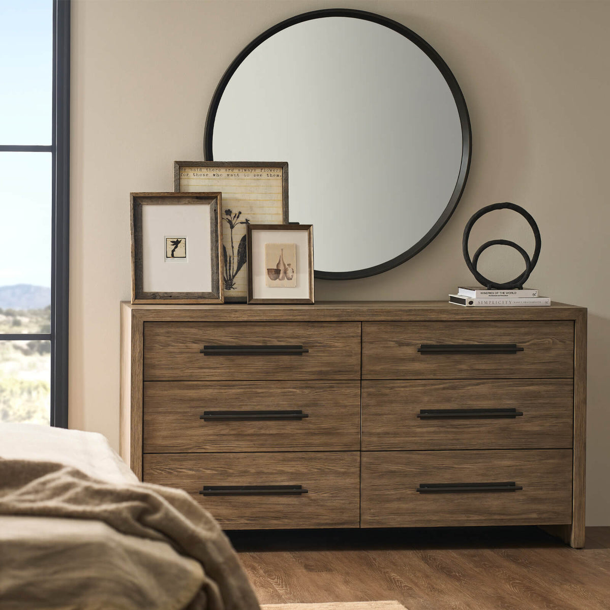 Dwell Round Mirror