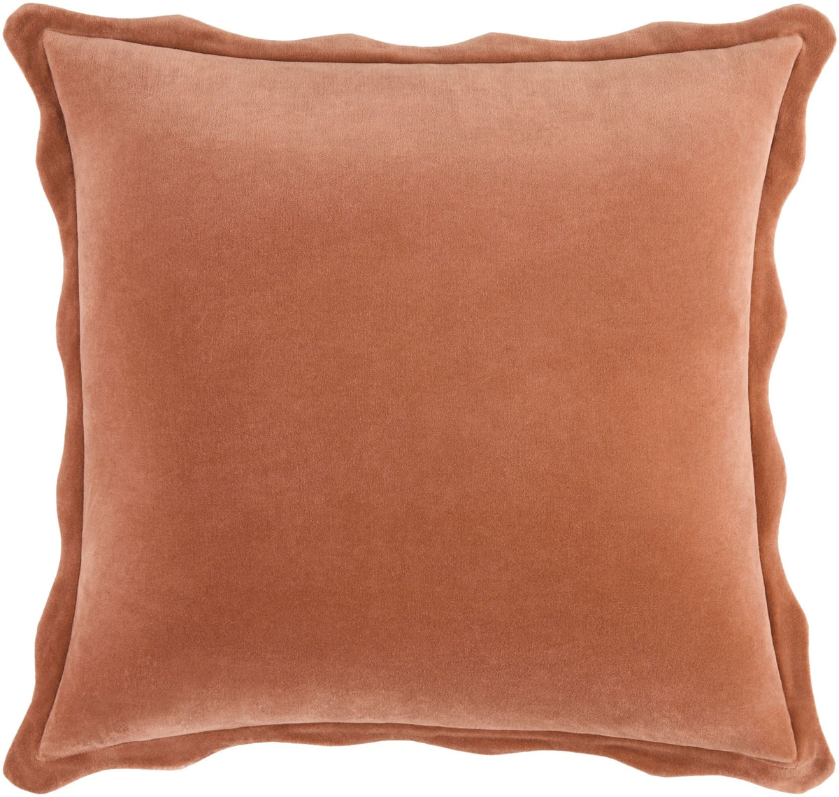 Effervescent Woven Cushion in Dusky Coral - 51 x 51 cm