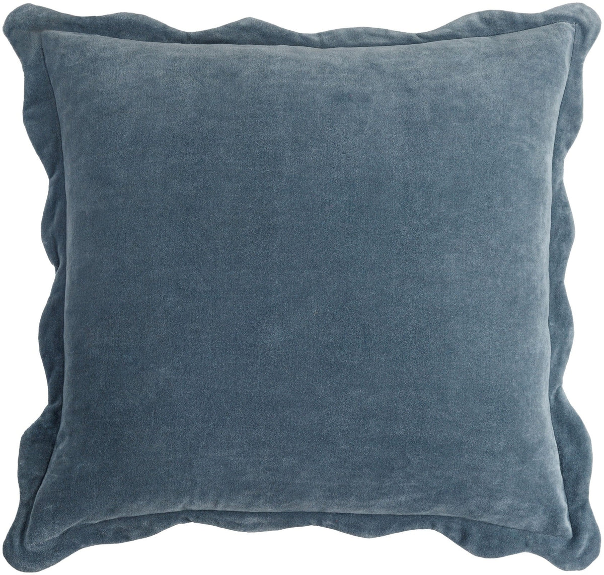 Effervescent Woven Cushion in Dusky Indigo - 51 x 51 cm