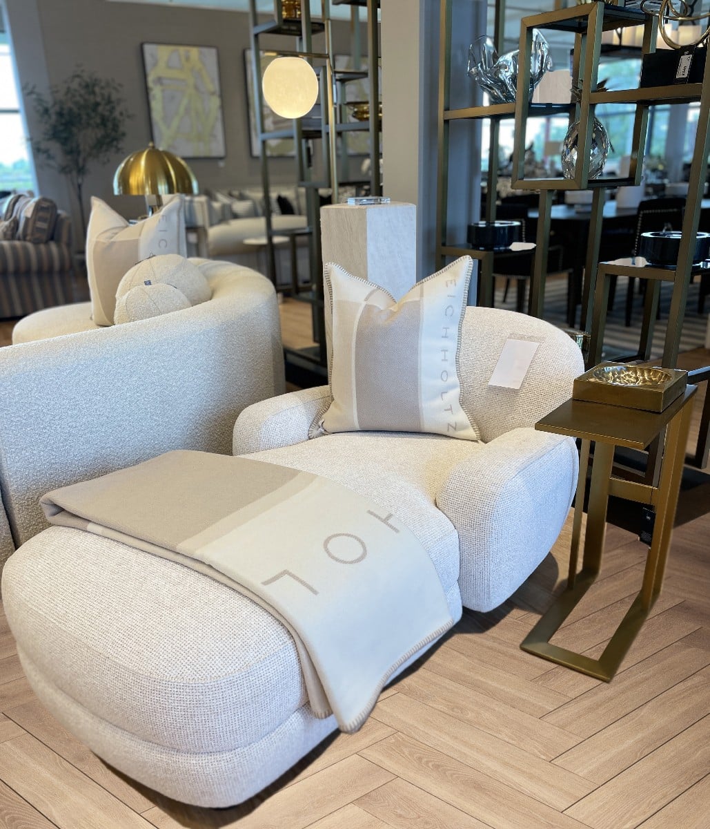 Udine Chaise Longue in Off White