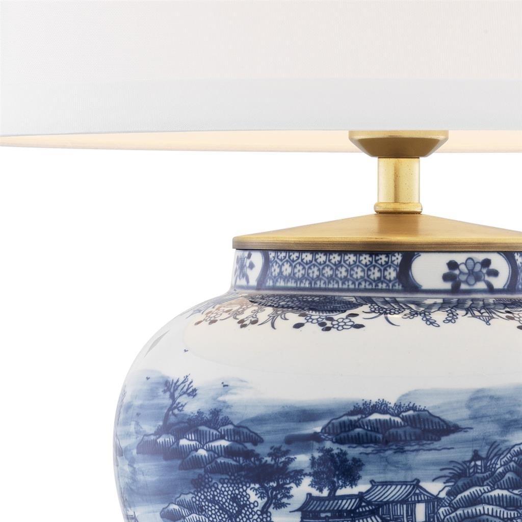 Eichholtz Table Lamp Chinese Blue