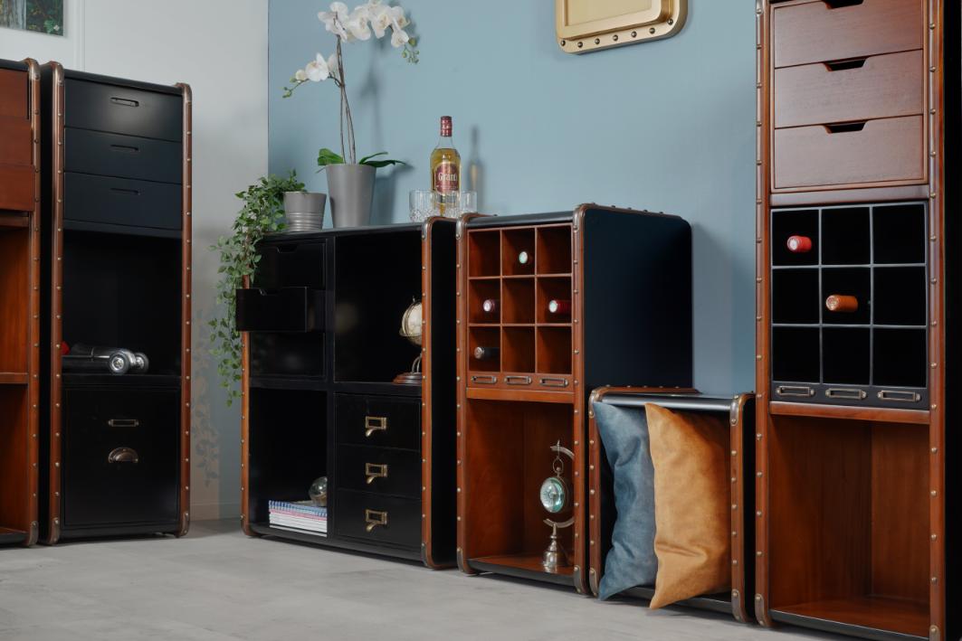 Insert 1 Wine Rack in Black