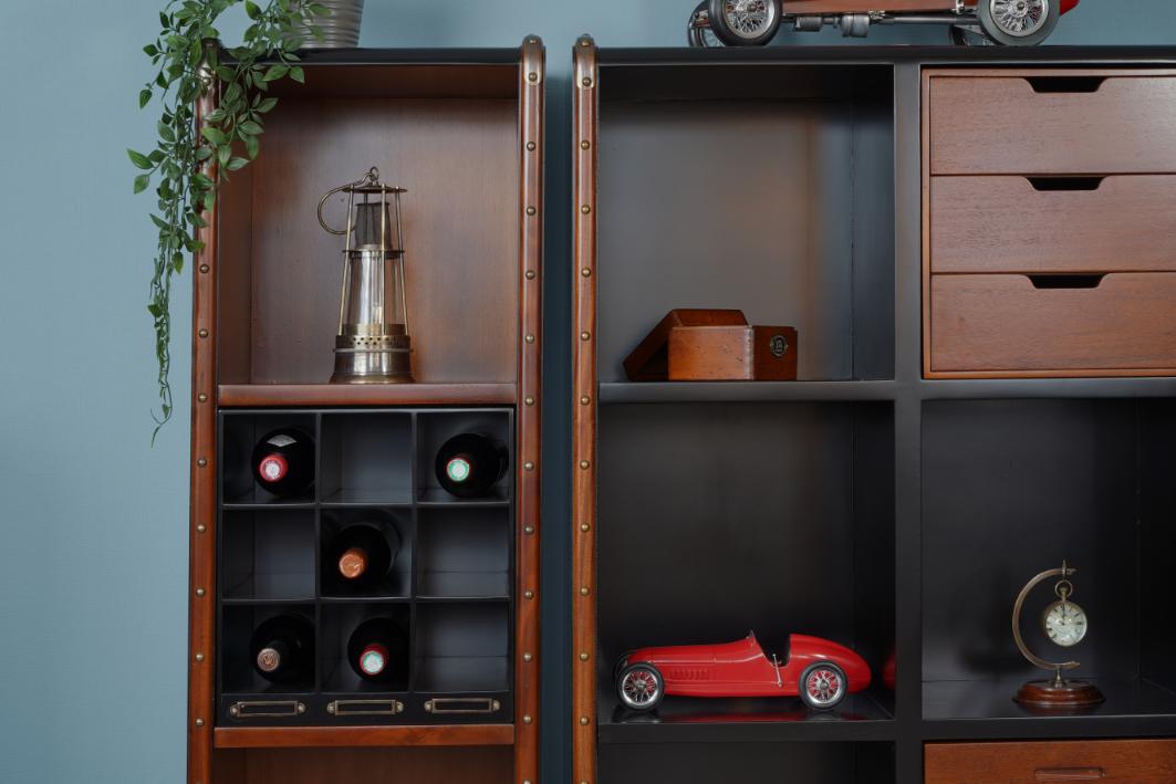 Insert 1 Wine Rack in Black