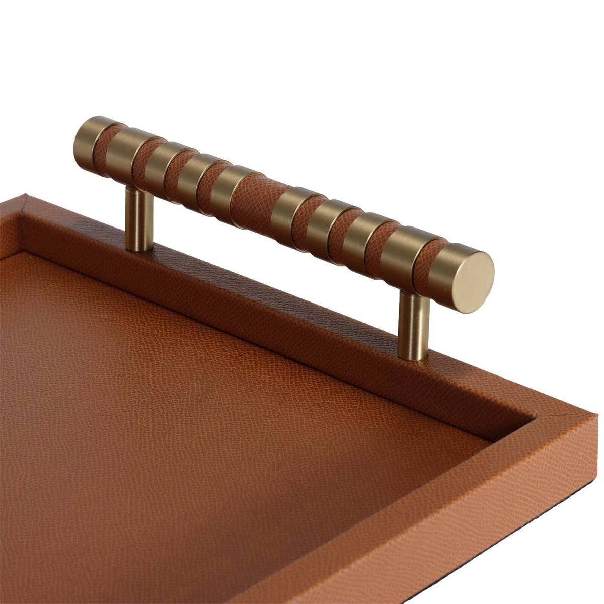 Serving Tray in Brown