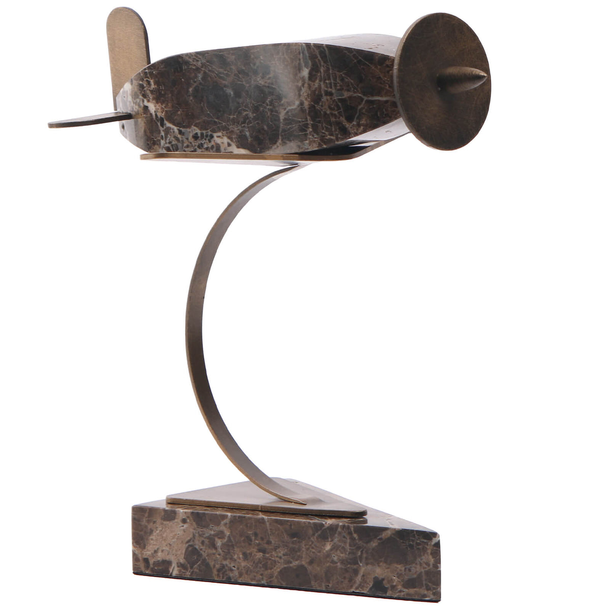 Aircraft Form Sculpture in Dark