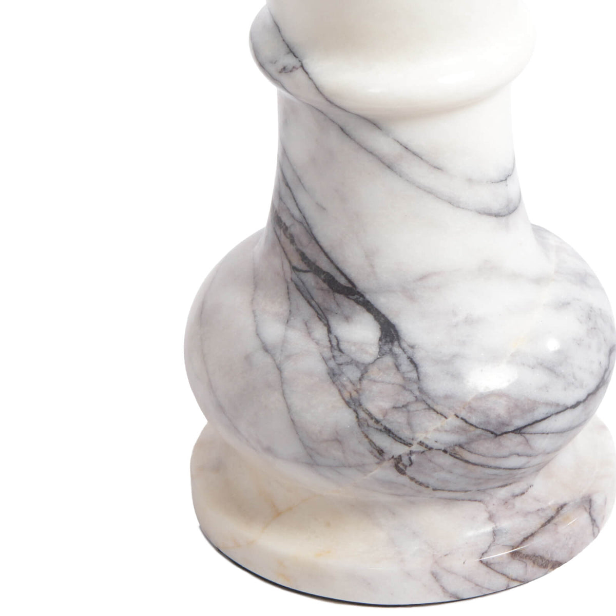 Chess Queen Ornament in Marble