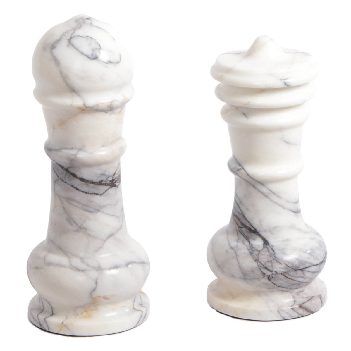 Chess Queen Ornament in Marble