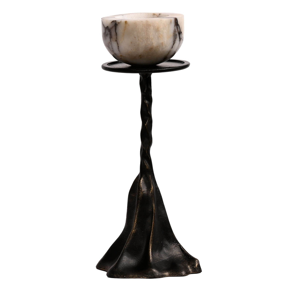 Modern Pedestal Candle Holder - Small