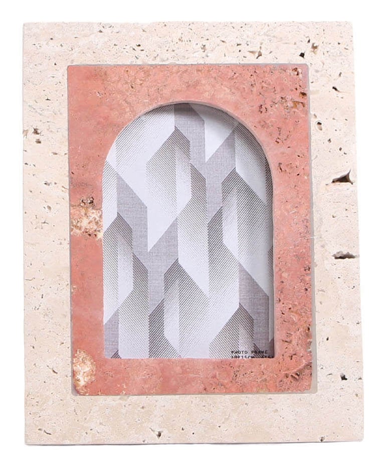 Picture Frame in Blush Marble - Large
