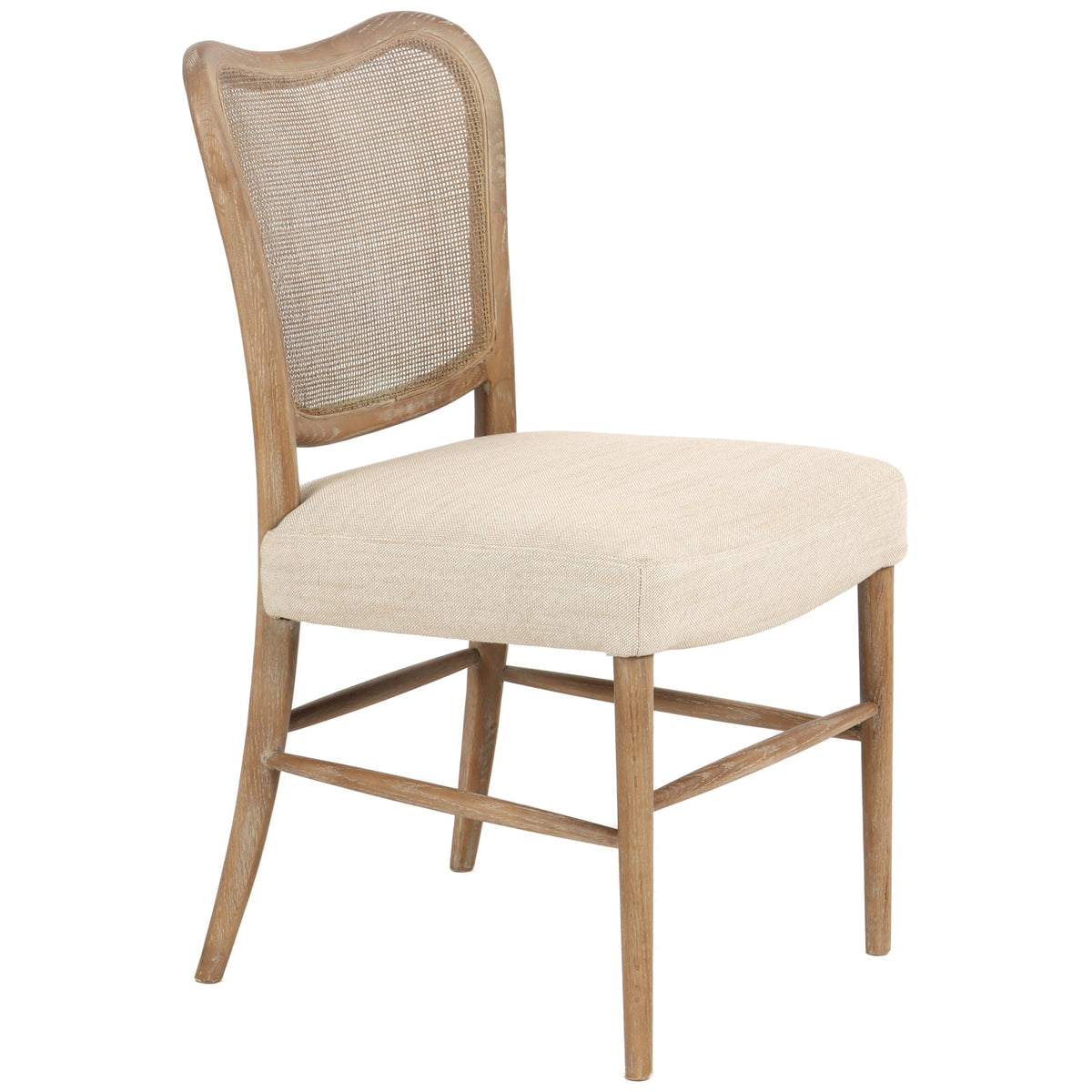 Chadlington Rattan and Natural Linen Dining Chair