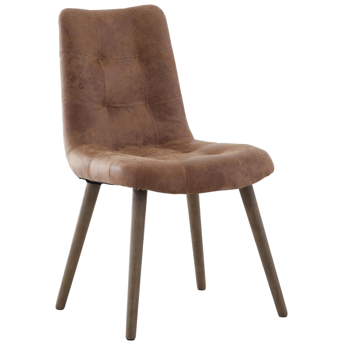 Winchcombe Dining Chair in Tan Leather