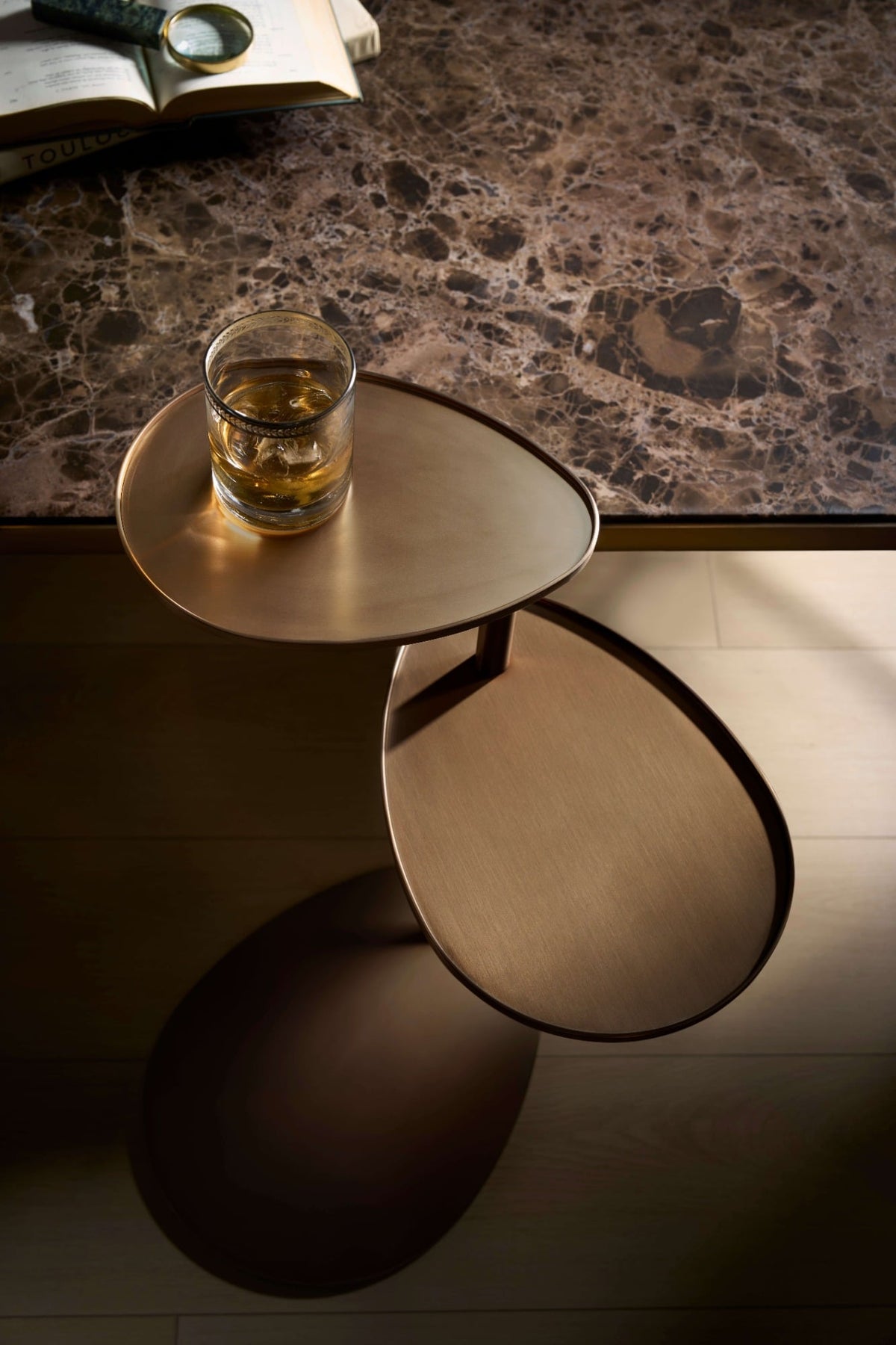 Fenwick Dusty Bronze Drinks Table