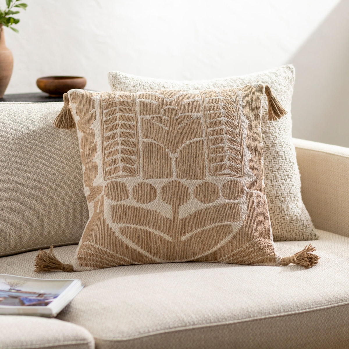 Farley Woven Cushion - 51 x 51 cm