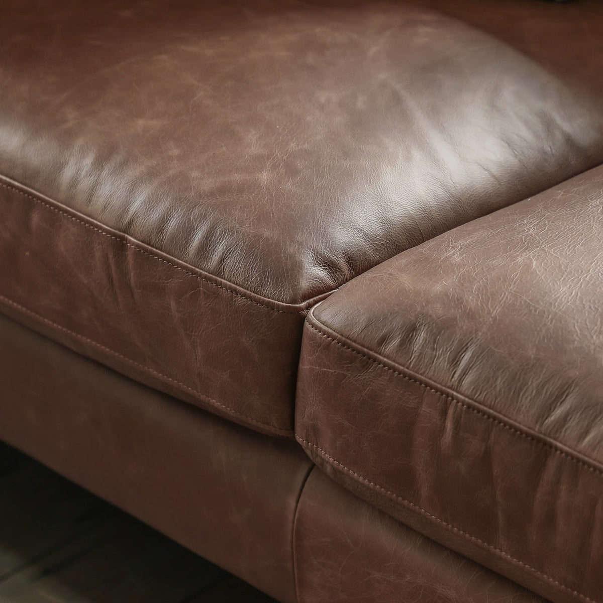 Fulham Armchair in Brown Leather