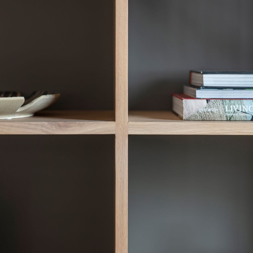 Kariya Bookcase with Cabinet