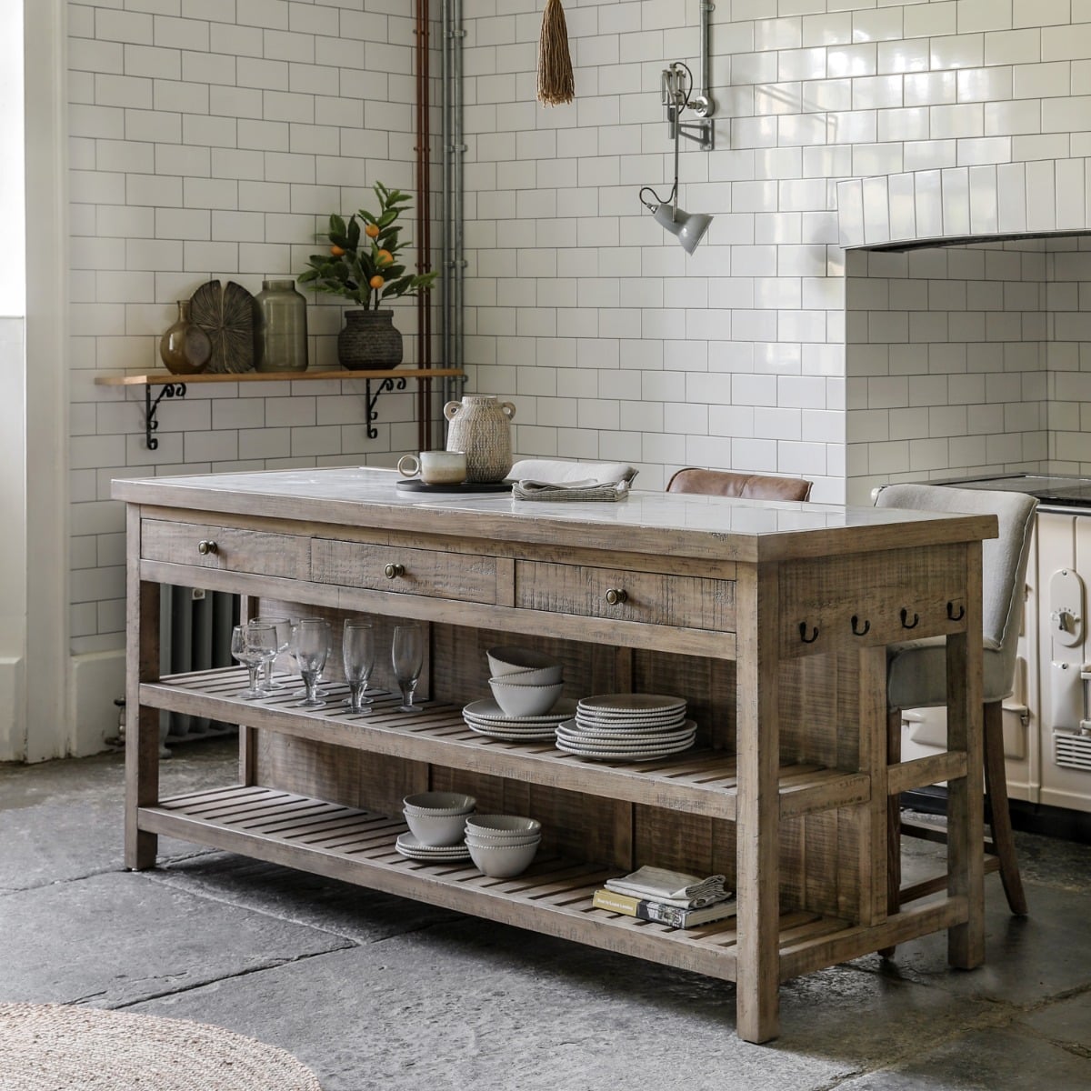 Francis Kitchen Island Large