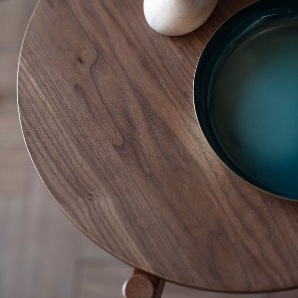 Antonio Walnut Side Table