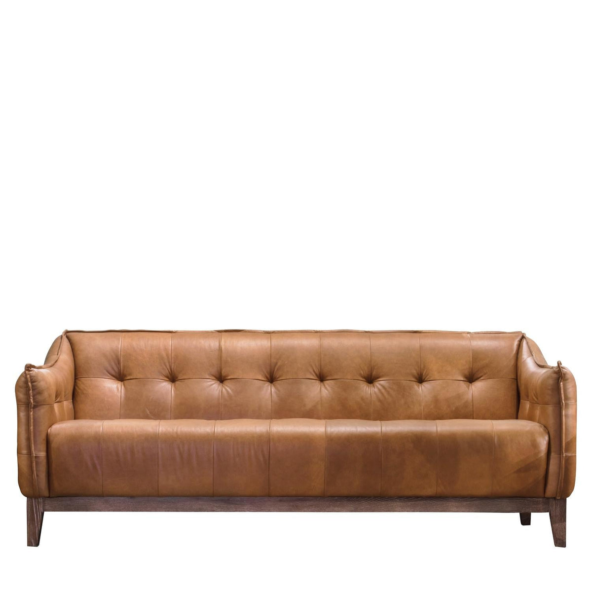 Ophelia 3 Seater Leather Sofa