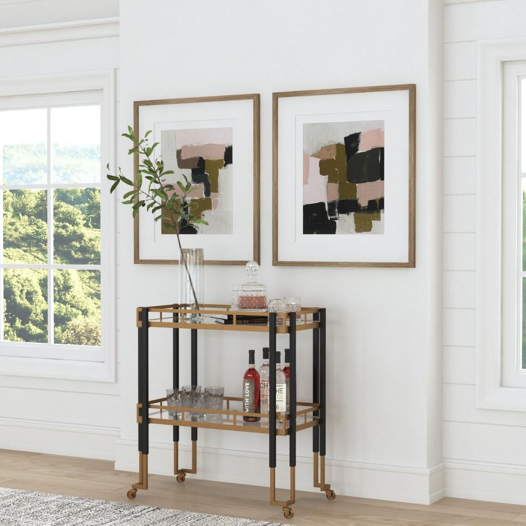 Kentmore Modern Bar Cart